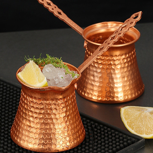 Cafetera Turca, Cafetera Griego, Cezve De Cobre Martillado