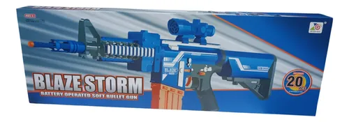 Pistola Lanza Dardos Rifle Automática Tipo Nerf , 20 Dardos