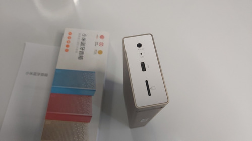Caixa De Som Xiaomi Original Mi Bluetooth Speaker Dourada