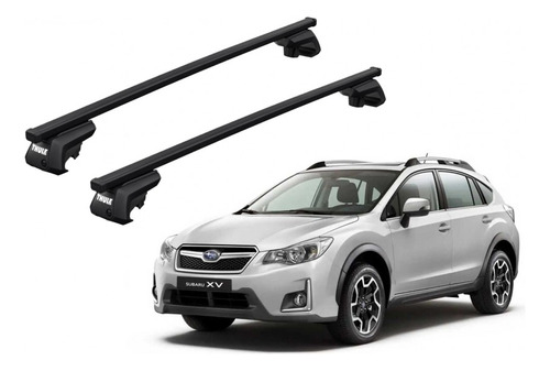 Barras Thule Subaru Xv 12-16 Re / Squarebar Evo