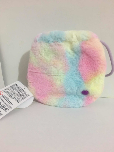 Bolsa Original Peluche Bt21 Prism Pouch Rainbow Arcoíris Bts