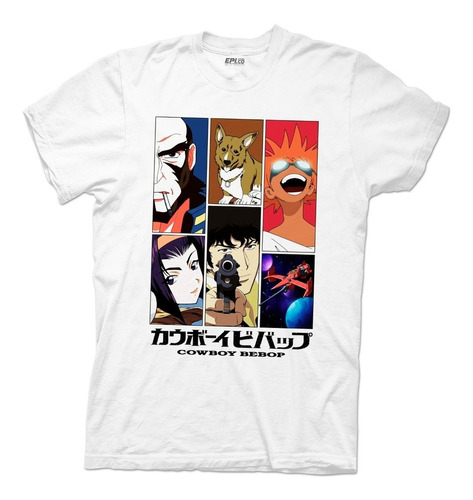 Camisetas Anime Cowboy Bebop De Moda