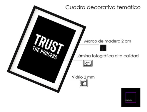 Cuadro Decorativo The Beatles 02 - Tamaño A3 30x40 Blanco Negro