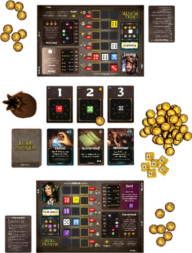 Jogo Tabuleiro Grok Games Roll Player Aventureiro Fantasia