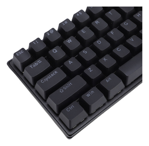 Teclado Mecânico Para Jogos, 68 Teclas, Com Fio, Luz De Fund