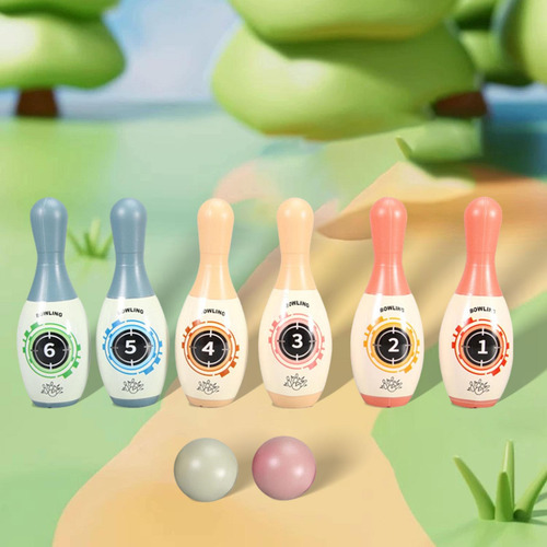 Juego De Bolos Para Niños, Bolos Y Bolas, Juguete