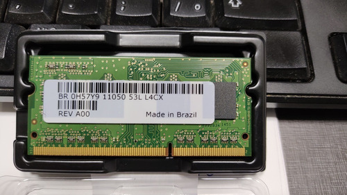 Imagem 2 de 2 de Memória 4gb Original - Notebook Vostro Dell - Pc3l 12800s