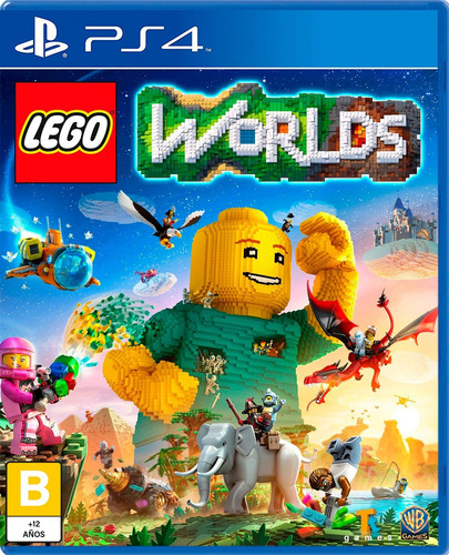 Lego Worlds Ps4 Edición Física Sandbox Mundo Abierto