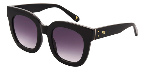 Frye Womens Casey Square Anteojos De Sol, Negro, 51 Mm