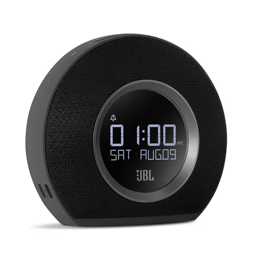 Parlante Jbl Horizon Radio Reloj Despertador Bluetooth Negro