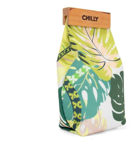 Yerbera De Tela 500 Grs Diseño Selva Chilly