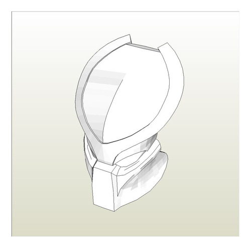 Projeto Armadura Predador Em Pepakura - Completo E Detalhado