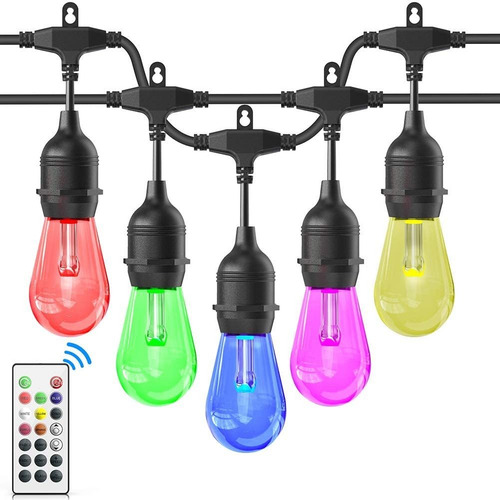 Cadena De Luces Led, Rgb 48 Pies