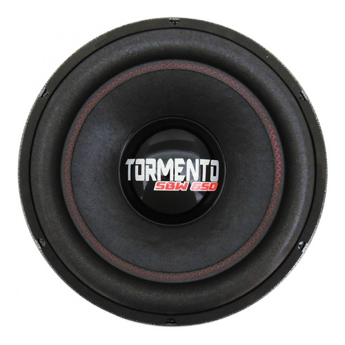 Alto Falante Sub Woofer Tormento 15 Pol. Sbw 650wrms 4 Ohms Cor Preto
