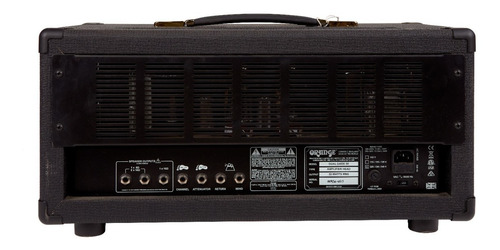 Imagen 6 de 6 de Amplificador Guitarra Orange Dd-50hv2 Dual Dark 50w Exhibido