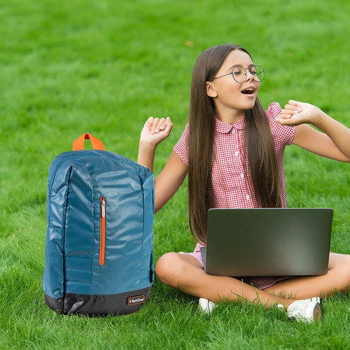 Techzone Backpack Para Laptop 15.6 Contra Agua Color Azul