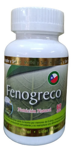 Fenogreco Cápsulas De 60 Unidades 