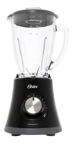 Imagem 1 de 2 de Liquidificador portátil Oster Super Chef BLSTMG 1.5 L preto com jarra de vidro 127V