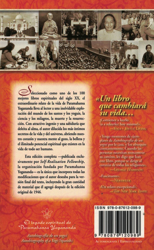 Autobiografia De Un Yogui