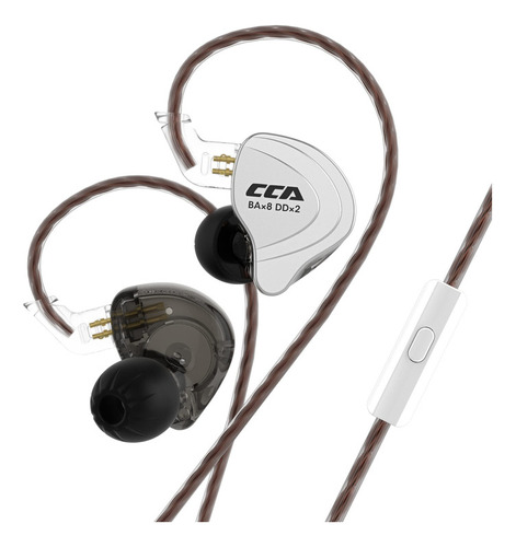 Auriculares In-ear Cca C10 Auriculares Con Cable, 4ba+1dd Hí