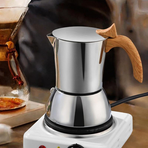 Cafetera De Café Expreso Para Estufa, Olla De Camping,