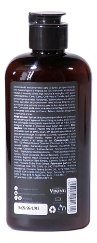 Shampoo para Barba Viking Midgard 100ml
