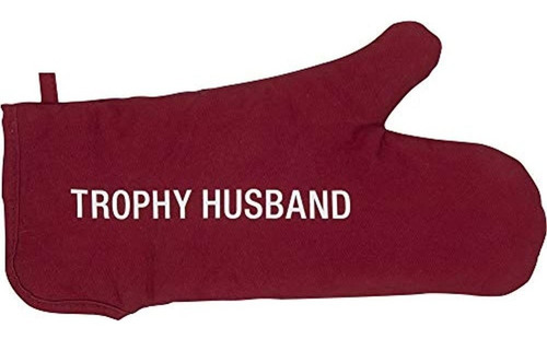 Acerca De Face Designs Trophy Husband Grill Mitt Red