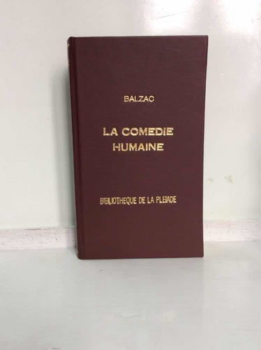 La Comedia Humana - Honore De Balzac - En Francés