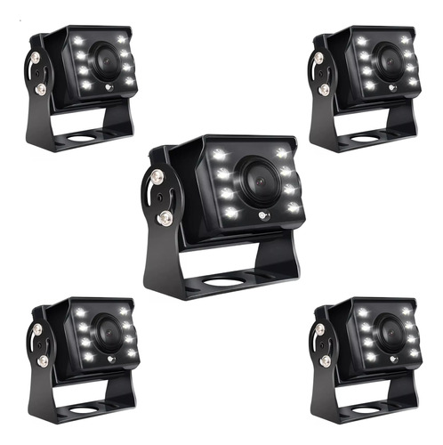 5 Camaras Hd 1080p P Kit Gtm Guardtex Ip67 8 Led Camion Cjf