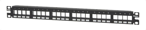 Panel De Parcheo Modular Netkey 1ur 24 Puertos Panduit