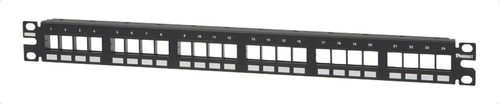 Panel De Parcheo Modular Netkey 1u 24 Puertos Panduit