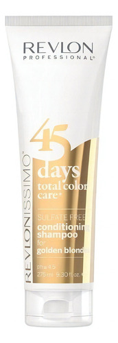 Shampoo Acondicionador Revlonissimo® 45 Days Tonos Rubios 