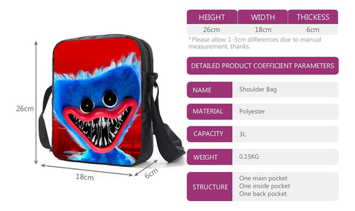 Set De 3 Mochilas Escolares Poppu Playtime