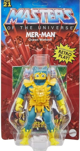 Mattel Masters Of Universe Mer-man (Usado)
