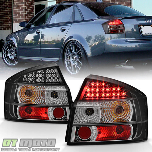 Par Micas Traseras Negro Led Audi A4 Luxury 2004 1.8l