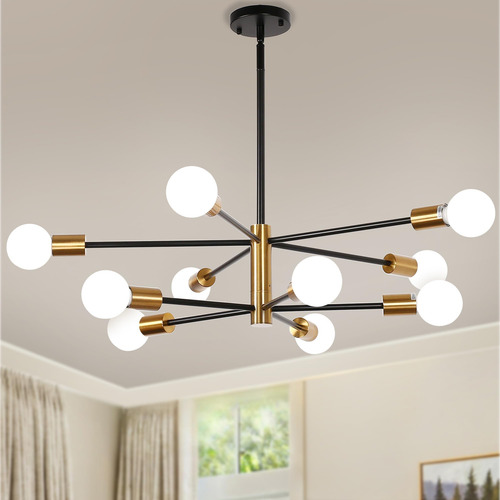 Doresshop Candelabro Sputnik Moderno Lámpara De Techo De 10