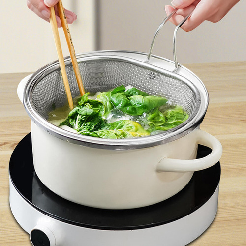 Para Cesta Freír Acero Inoxidable, Soporte , 21 Cm