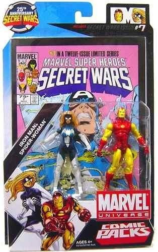 Marvel Universe: Comic Pack Iron Man And Spider-woman