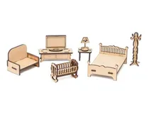 Comprar Muebles Para Muñecas Lol Playmovil Combo Dormitorio Grande