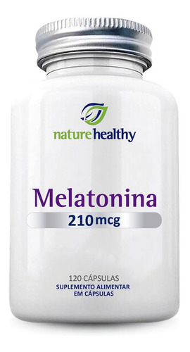 Melatonina Nature Healthy 210mcg C/120 Cápsulas