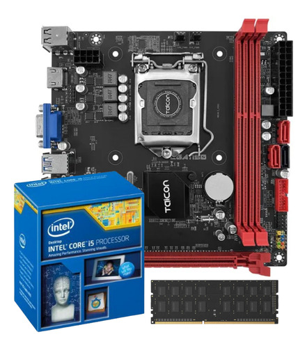 Kit Placa Upgrade Intel Core I7 4ger. B85 Memória 8gb Ddr3