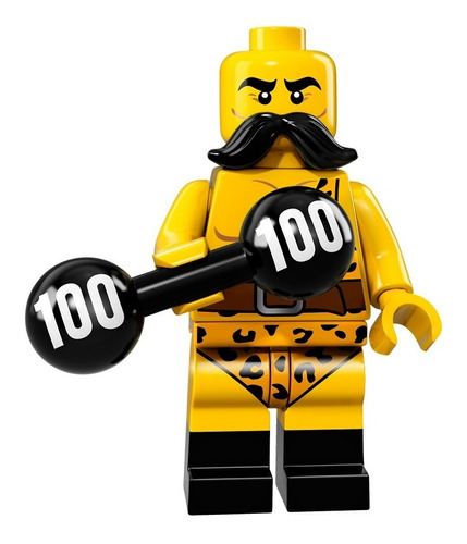 Lego Minifigura 2 Hombre Fuerte 71018 Strongmen Serie 17