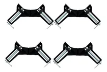 Comprar Kit 04 Grampo Sargento Angular Alumínio 75mm 90 Graus Sparta