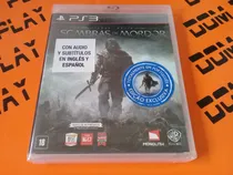 Comprar Shadow Of Mordor Ps3 Sellado Nuevo Físico Envíos Dom Play