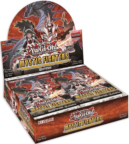 Yu-gi-oh Konmyfi Mystic Fighters Booster - Caja De 24 Paquet