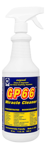 Limpiador Green Miracle De Gran Tamaño (32 Oz). Potente Limp