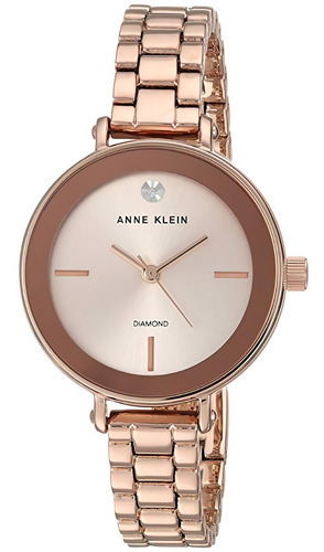 Anne Klein | Reloj Mujer | Ak/3386rgrg | Original Color De La Correa Rosa Dorado