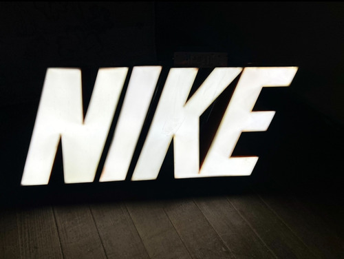 Cartel Luminoso Nike Para Comercio