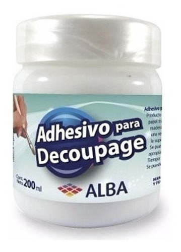 Adhesivo Para Decoupage Alba Artistica  X 200ml