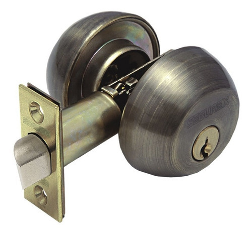 Cerrojo De Seguridad Derecho Anticado B352 Schlage Segurex Color Negro